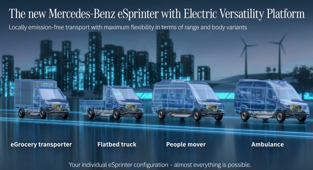  Mercedes Announces Next-Gen eSprinter, Confirms North American Availability