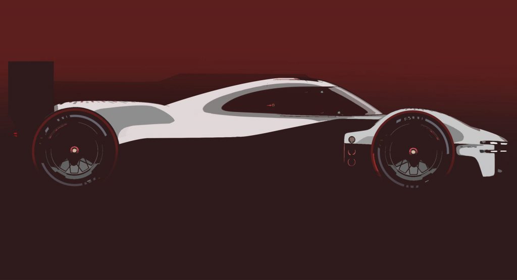  Porsche Teases LMDh Prototype For WEC And IMSA Championships