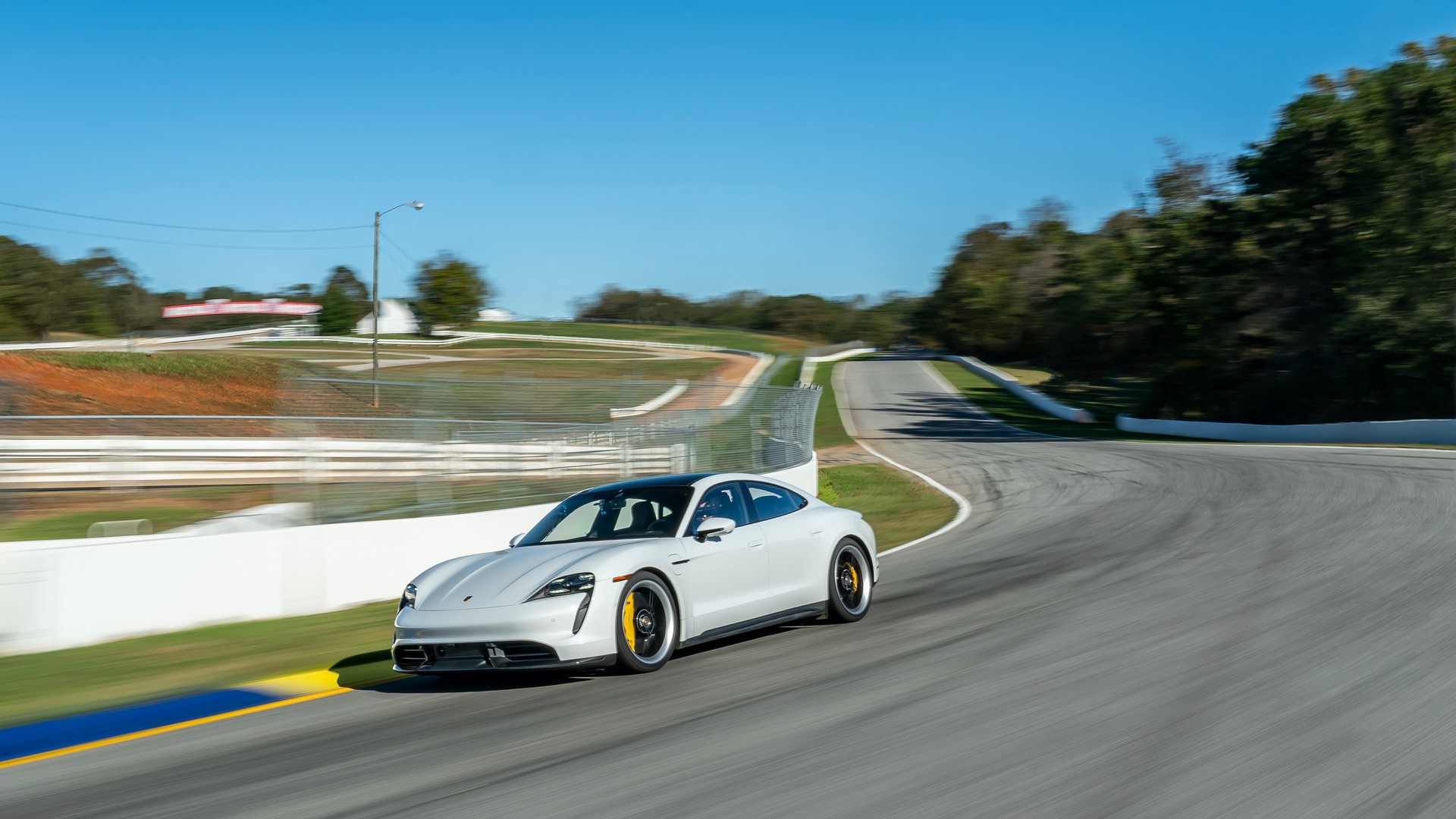 Porsche Taycan Turbo S Sets New EV Lap Record At Road Atlanta