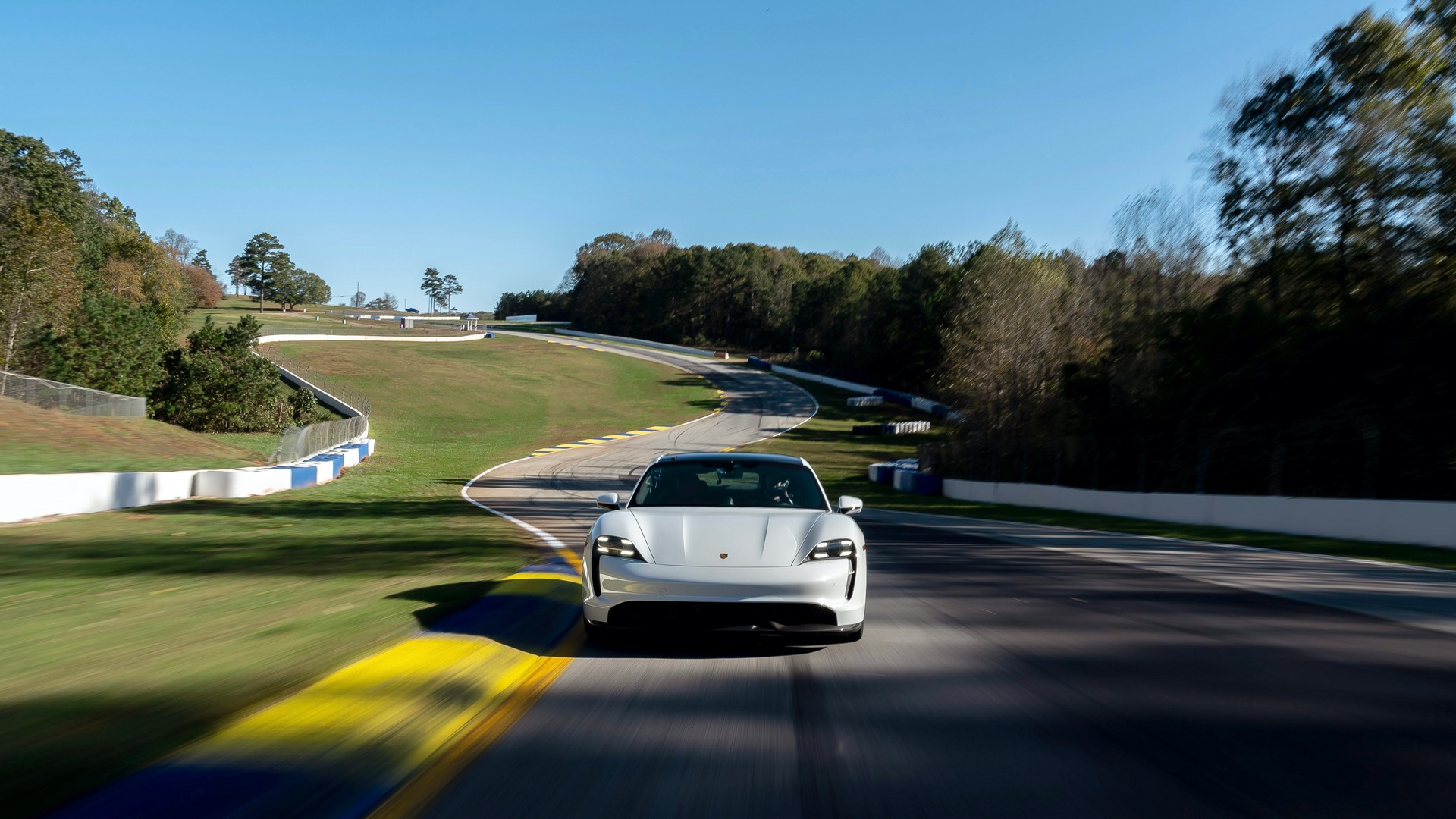Porsche Taycan Turbo S Sets New EV Lap Record At Road Atlanta