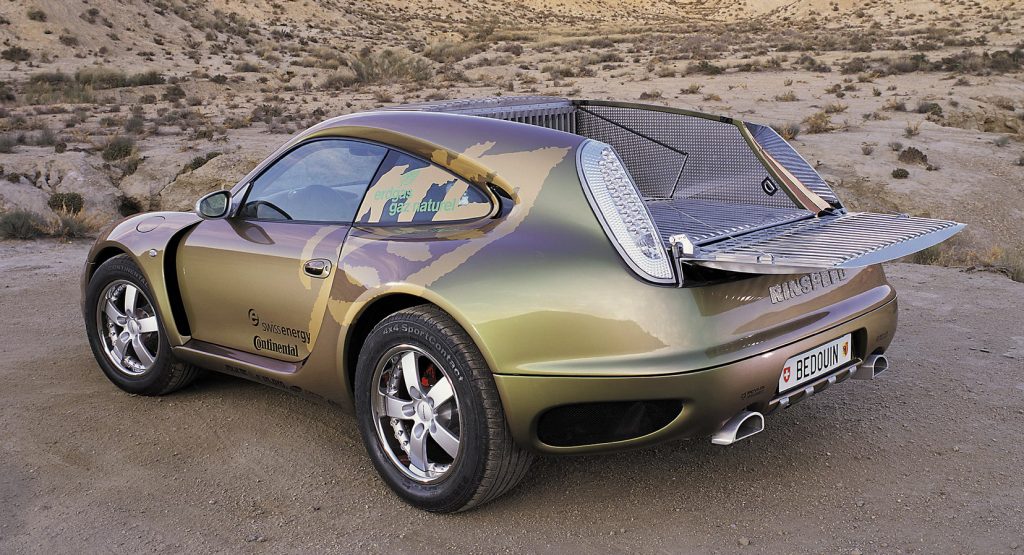17 Years Later, Rinspeed’s Porsche 911 That Morphs Into A Pickup Doesn’t Sound So Crazy