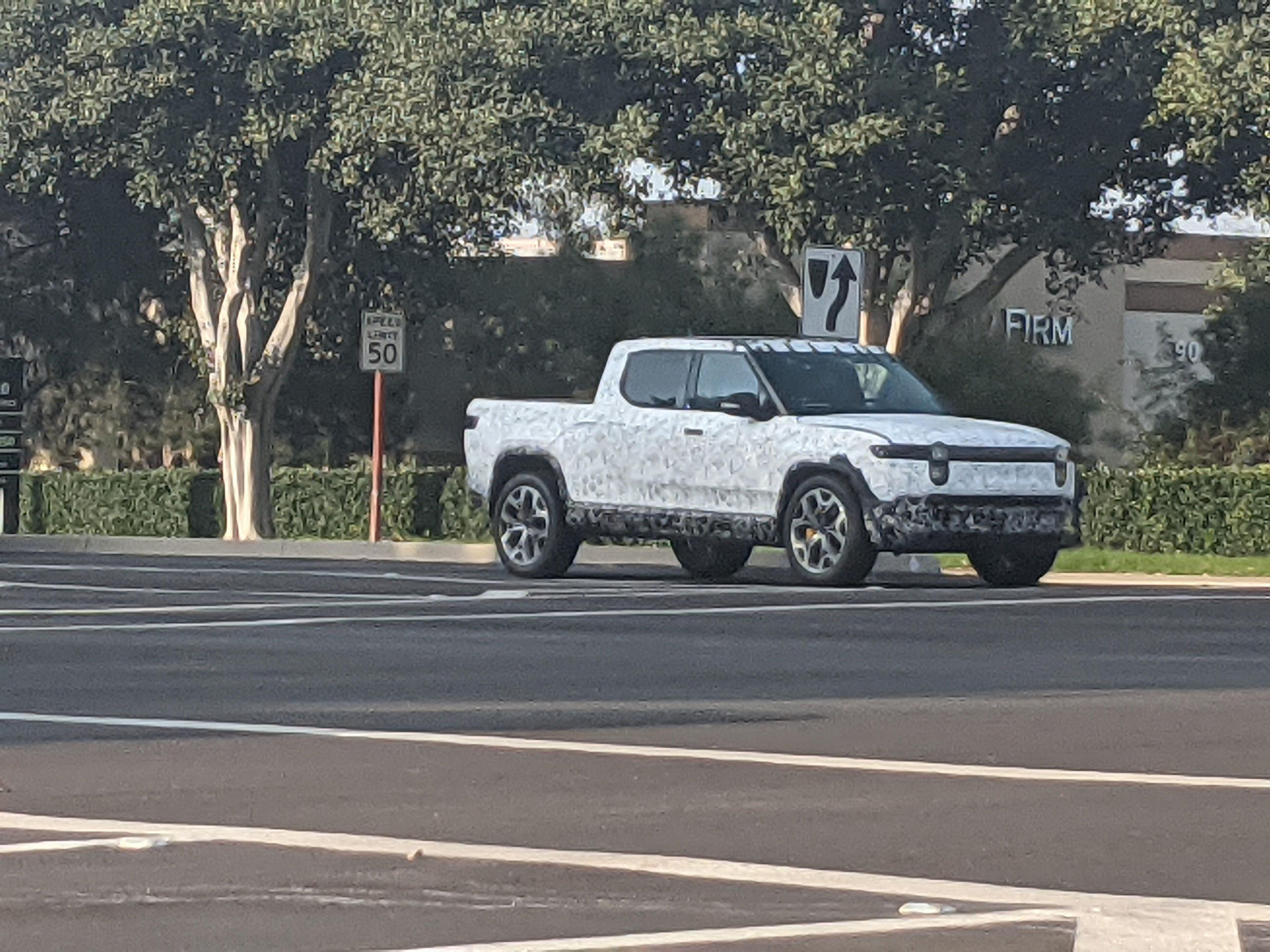 Rivian Spied Testing Its Amazon Van And R1T Pickup