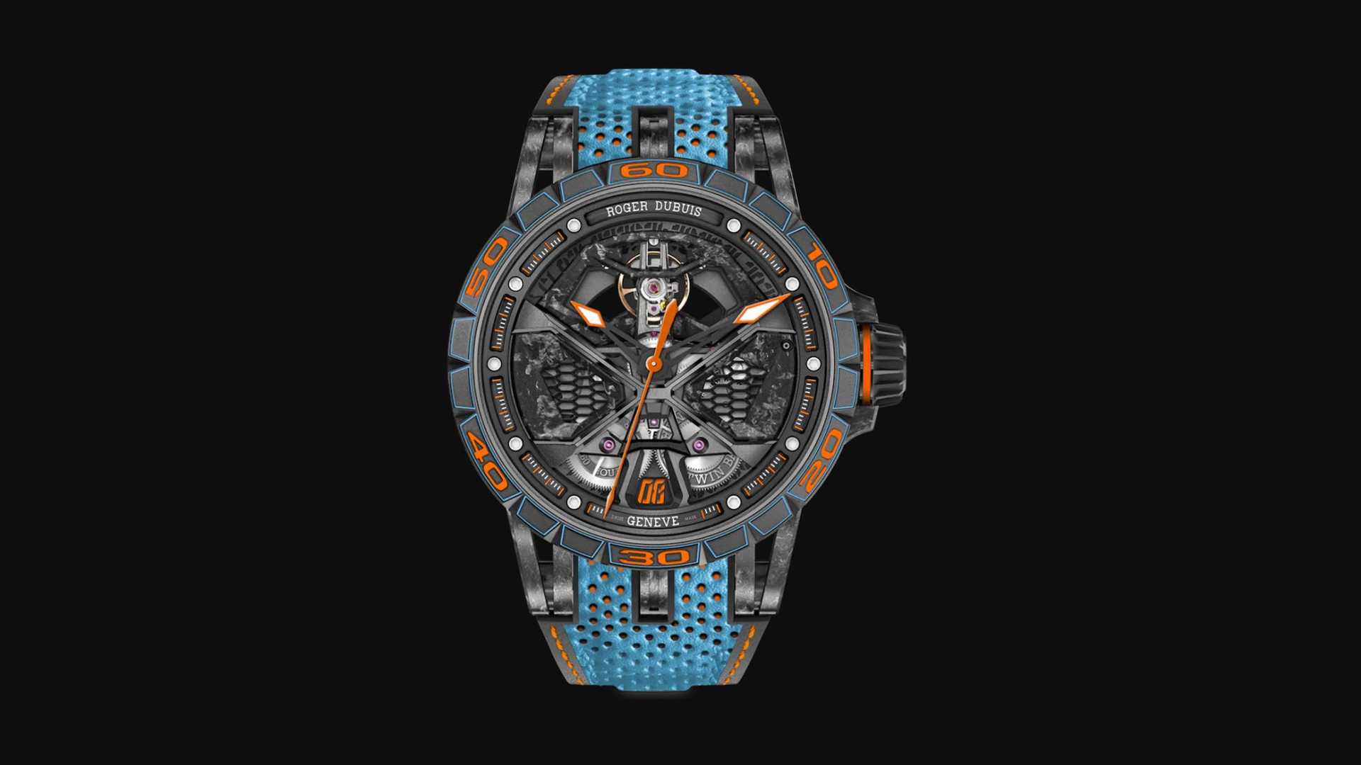 Roger Dubuis Launches $56K Timepiece Inspired By The Lamborghini Huracan STO