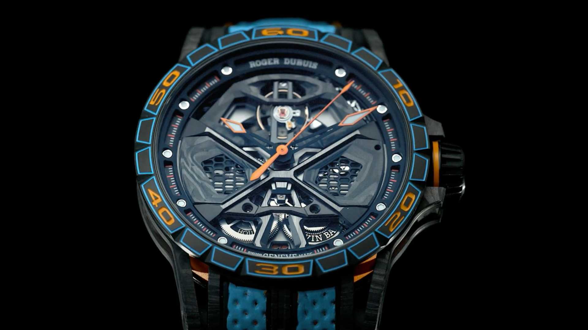 Roger Dubuis Launches $56K Timepiece Inspired By The Lamborghini Huracan STO
