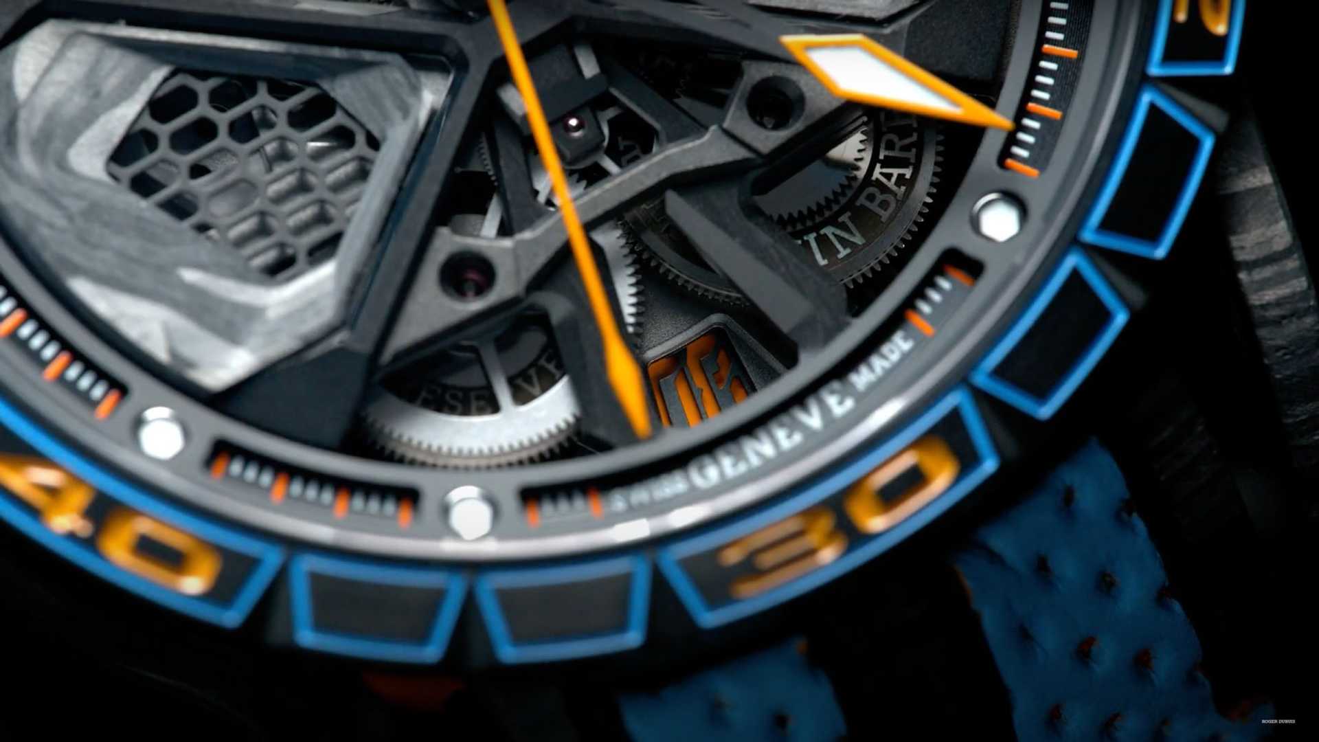 Roger Dubuis Launches $56K Timepiece Inspired By The Lamborghini Huracan STO