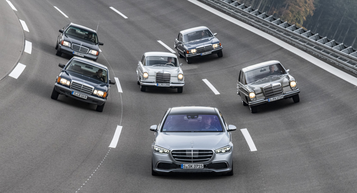 Mercedes-Benz S-Class: at the forefront of innovation since 1951