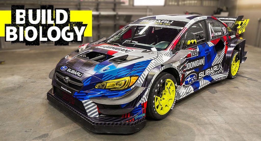 Take A Deep Dive Of Travis Pastrana’s Crazed Subaru WRX STI Gymkhana Car
