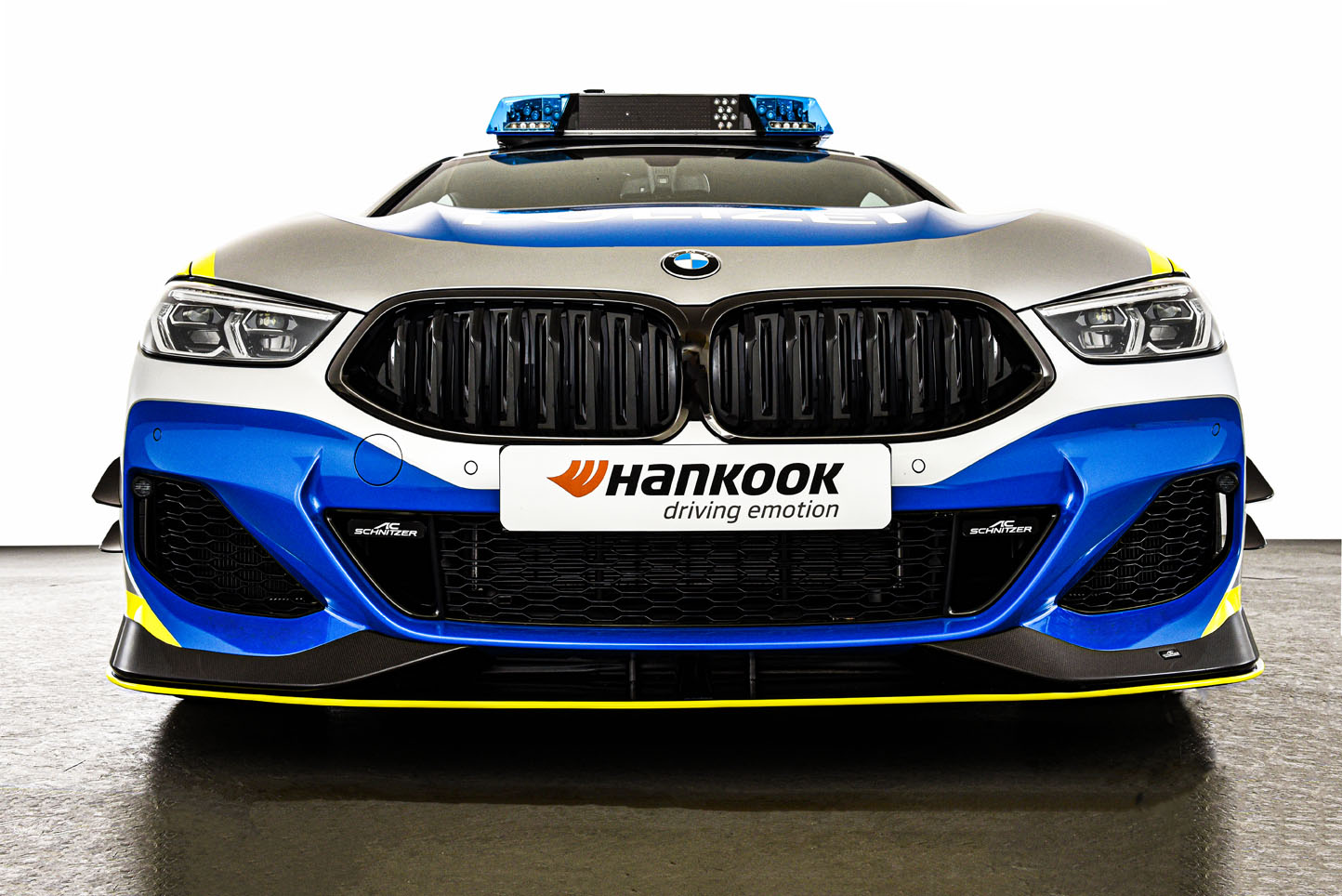 AC Schnitzer’s Police-Themed BMW M850i Coupe Can Chase Down Any Autobahn Speedsters