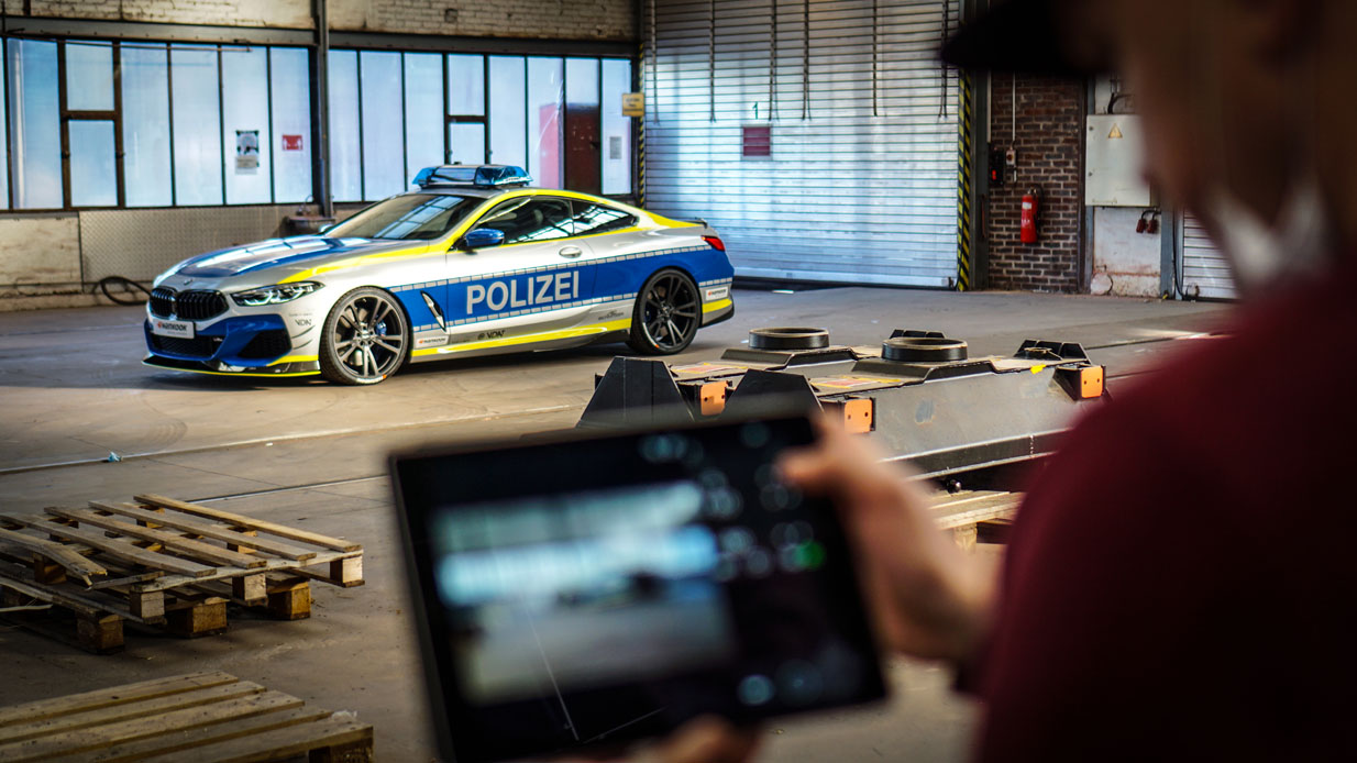 AC Schnitzer’s Police-Themed BMW M850i Coupe Can Chase Down Any Autobahn Speedsters