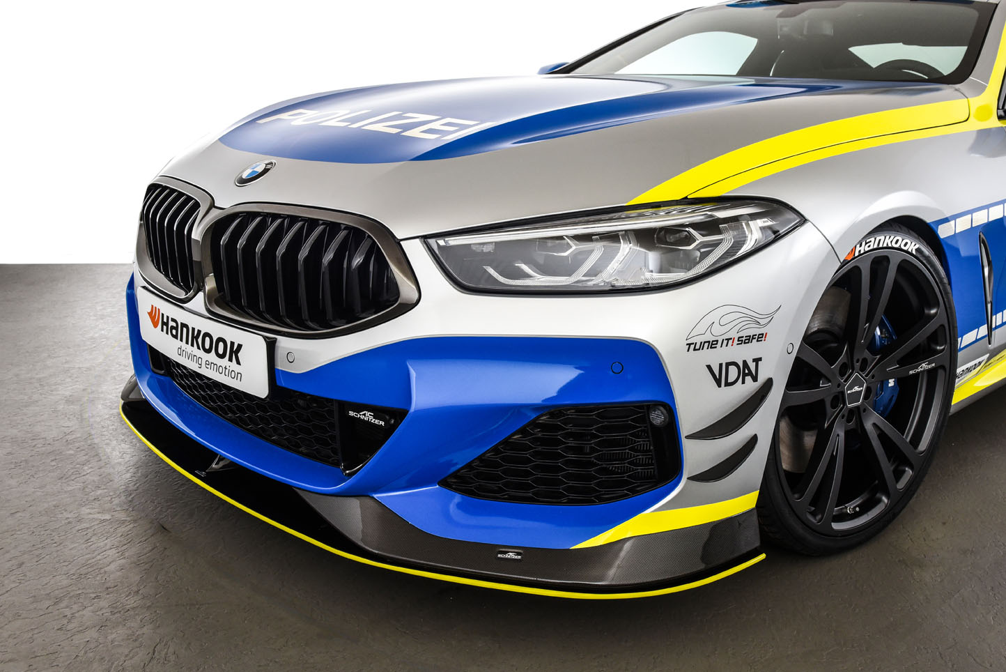AC Schnitzer’s Police-Themed BMW M850i Coupe Can Chase Down Any Autobahn Speedsters