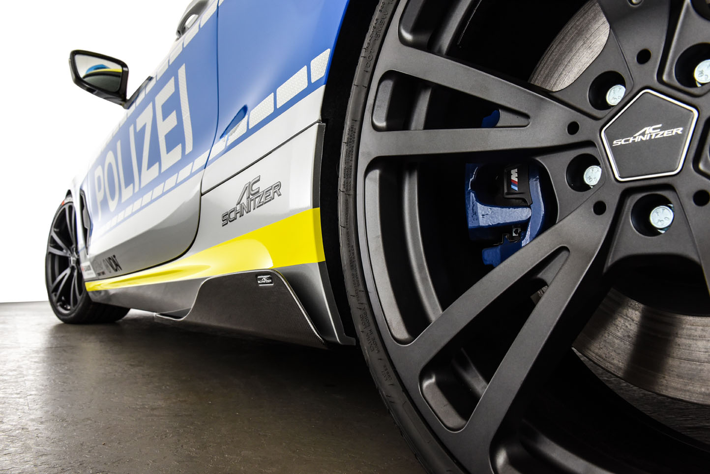 AC Schnitzer’s Police-Themed BMW M850i Coupe Can Chase Down Any Autobahn Speedsters