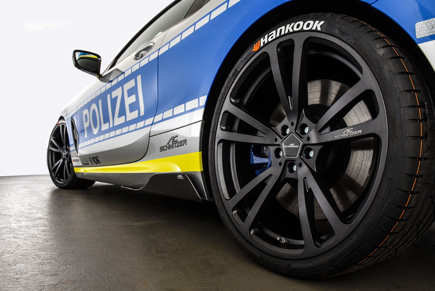 AC Schnitzer’s Police-Themed BMW M850i Coupe Can Chase Down Any Autobahn Speedsters