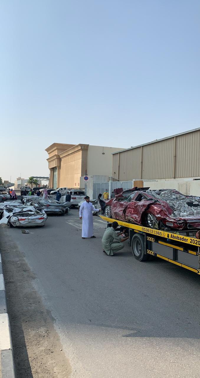 Parking Tower Collapses, Several Vehicles Get Obliterated