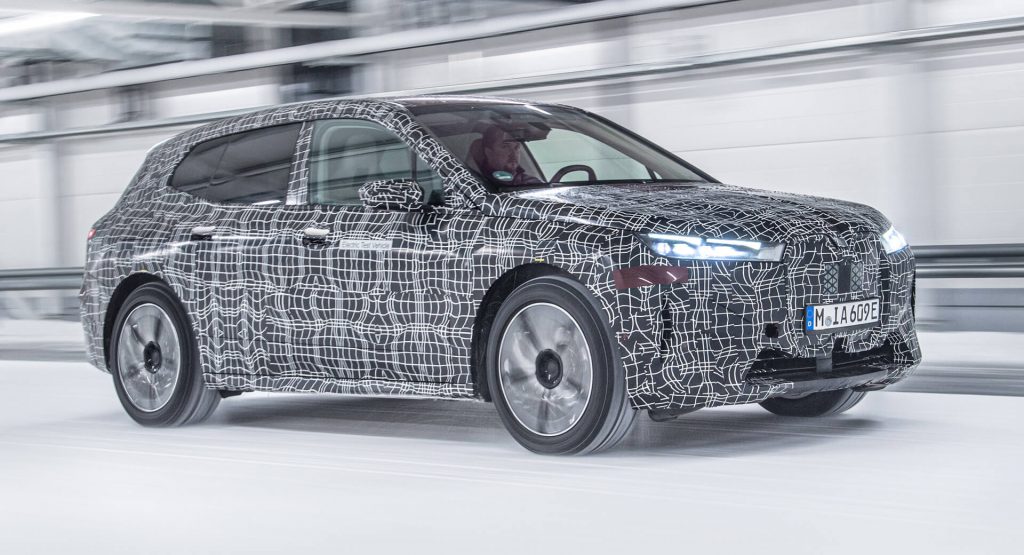 2022 BMW iX Electric SUV Enters Cold Testing Phase In The Frozen North
