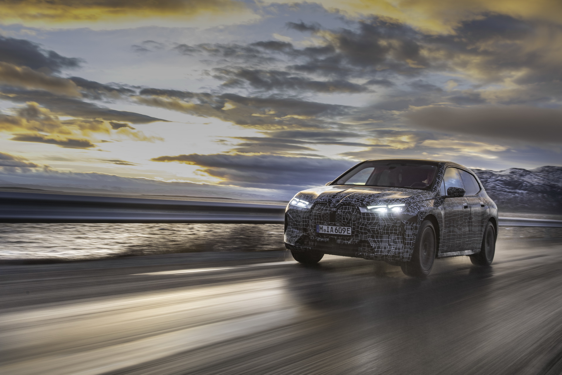 2022 BMW iX Electric SUV Enters Cold Testing Phase In The Frozen North