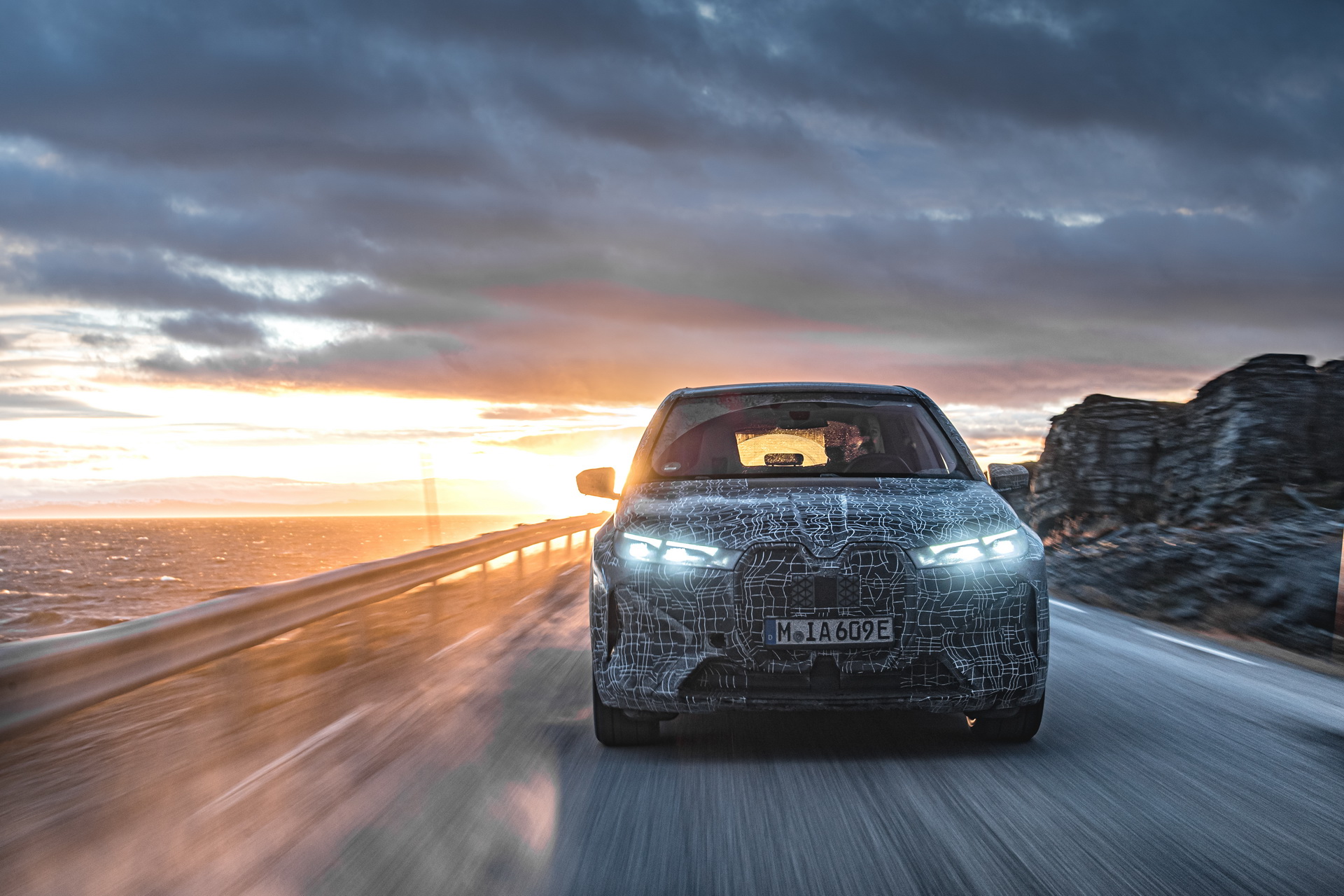 2022 BMW iX Electric SUV Enters Cold Testing Phase In The Frozen North