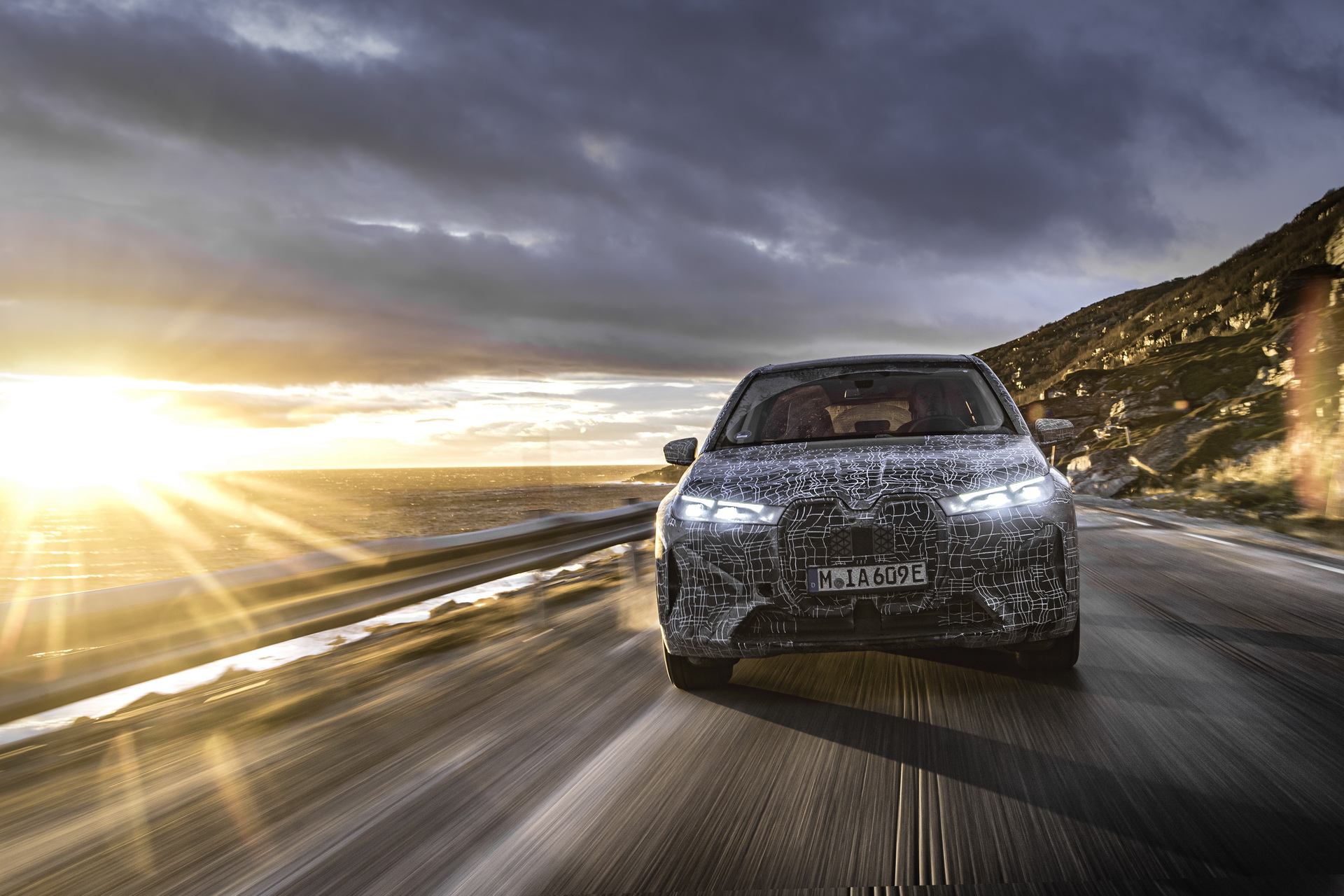 2022 BMW iX Electric SUV Enters Cold Testing Phase In The Frozen North