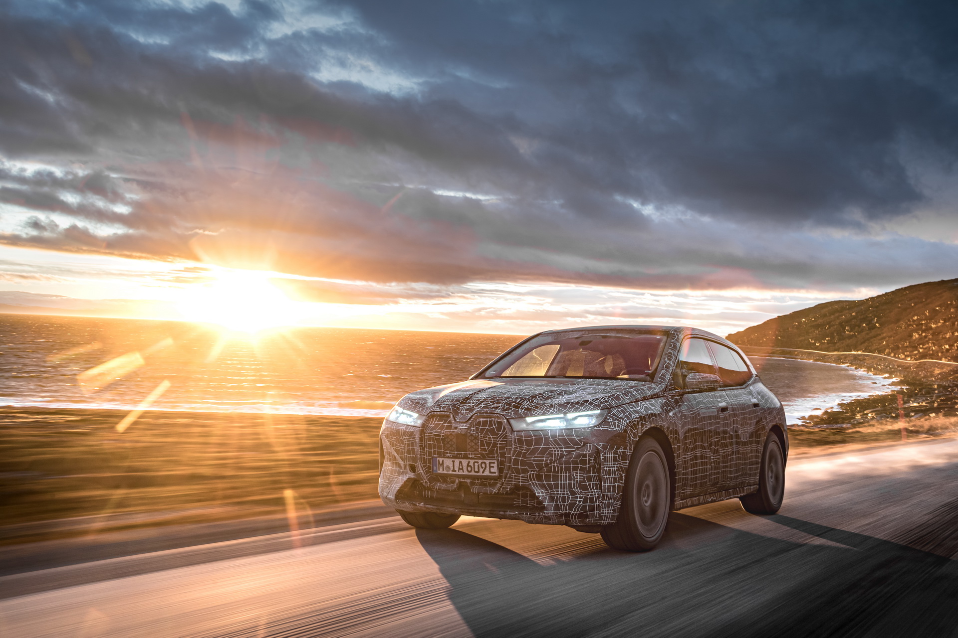 2022 BMW iX Electric SUV Enters Cold Testing Phase In The Frozen North