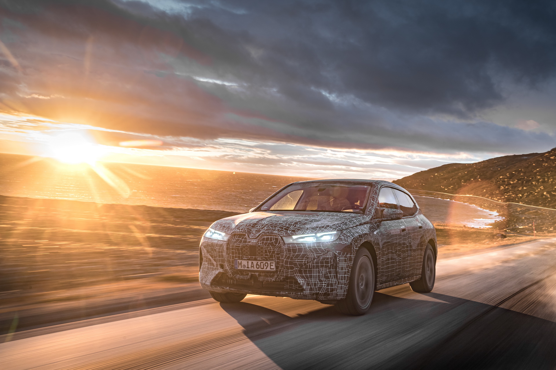 2022 BMW iX Electric SUV Enters Cold Testing Phase In The Frozen North