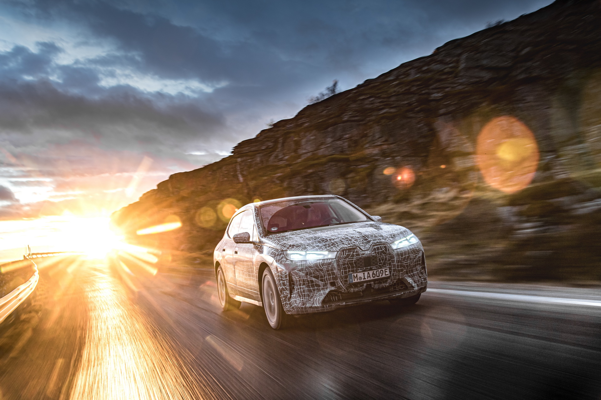 2022 BMW iX Electric SUV Enters Cold Testing Phase In The Frozen North