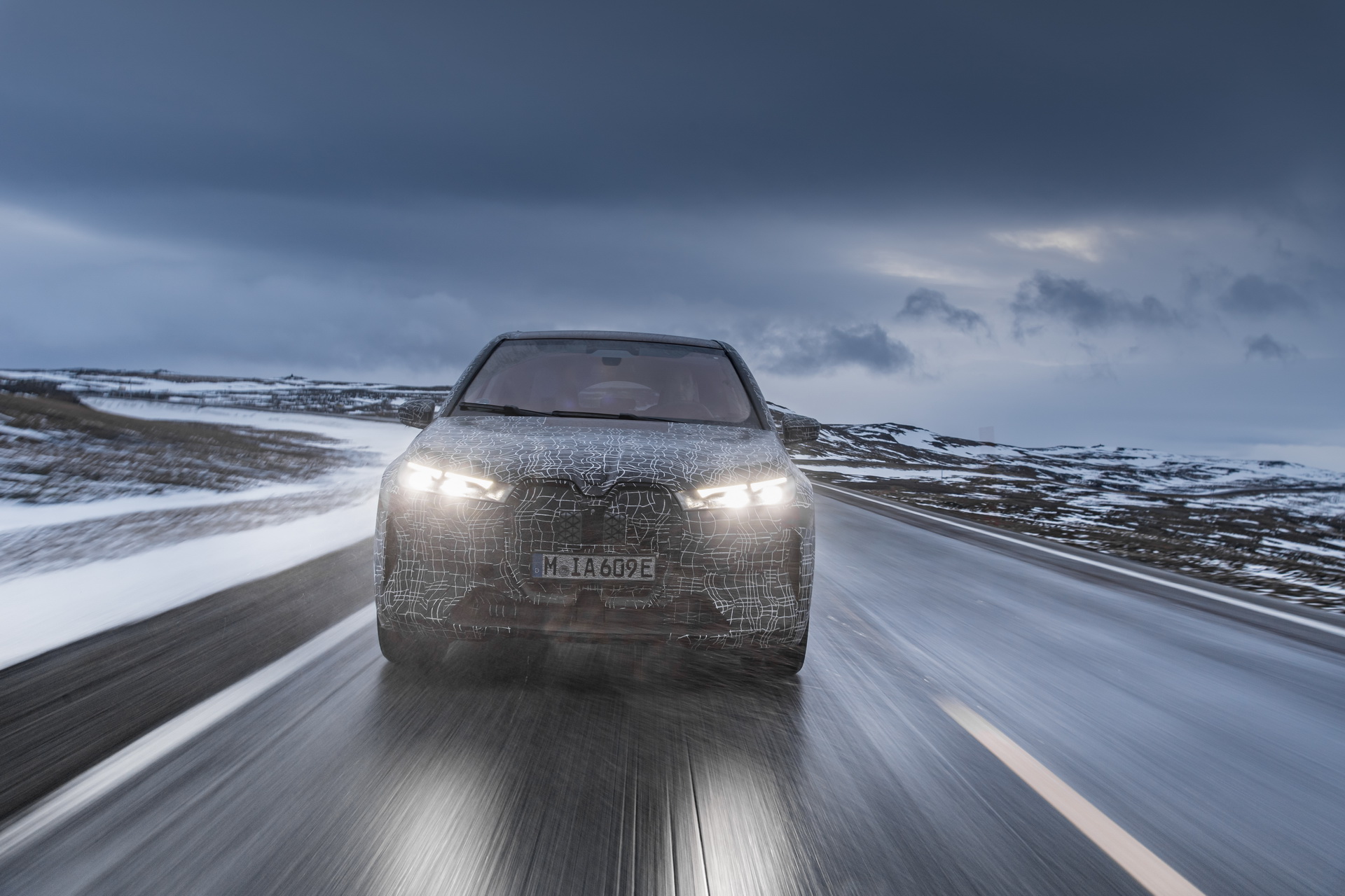 2022 BMW iX Electric SUV Enters Cold Testing Phase In The Frozen North