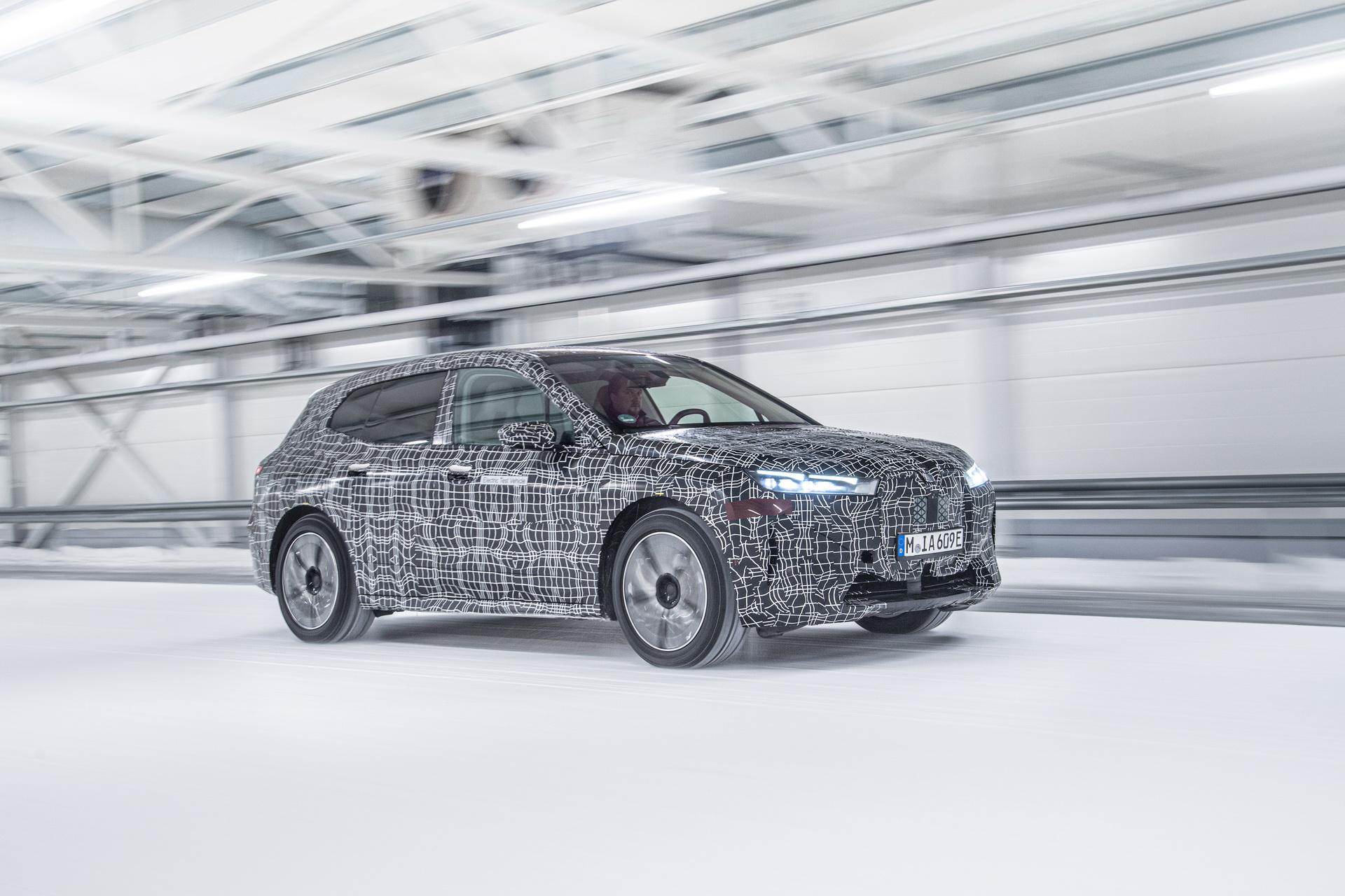 2022 BMW iX Electric SUV Enters Cold Testing Phase In The Frozen North