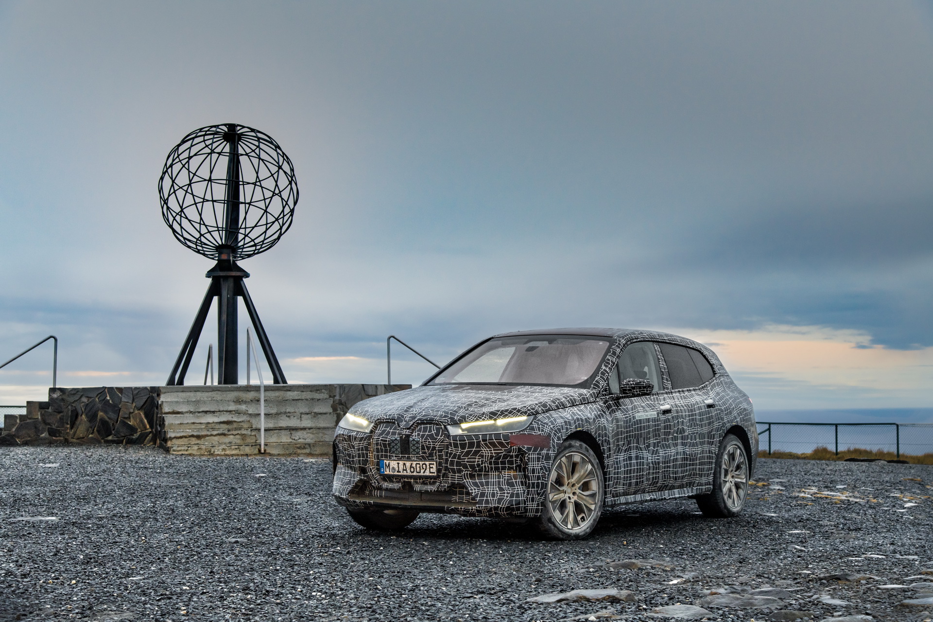 2022 BMW iX Electric SUV Enters Cold Testing Phase In The Frozen North