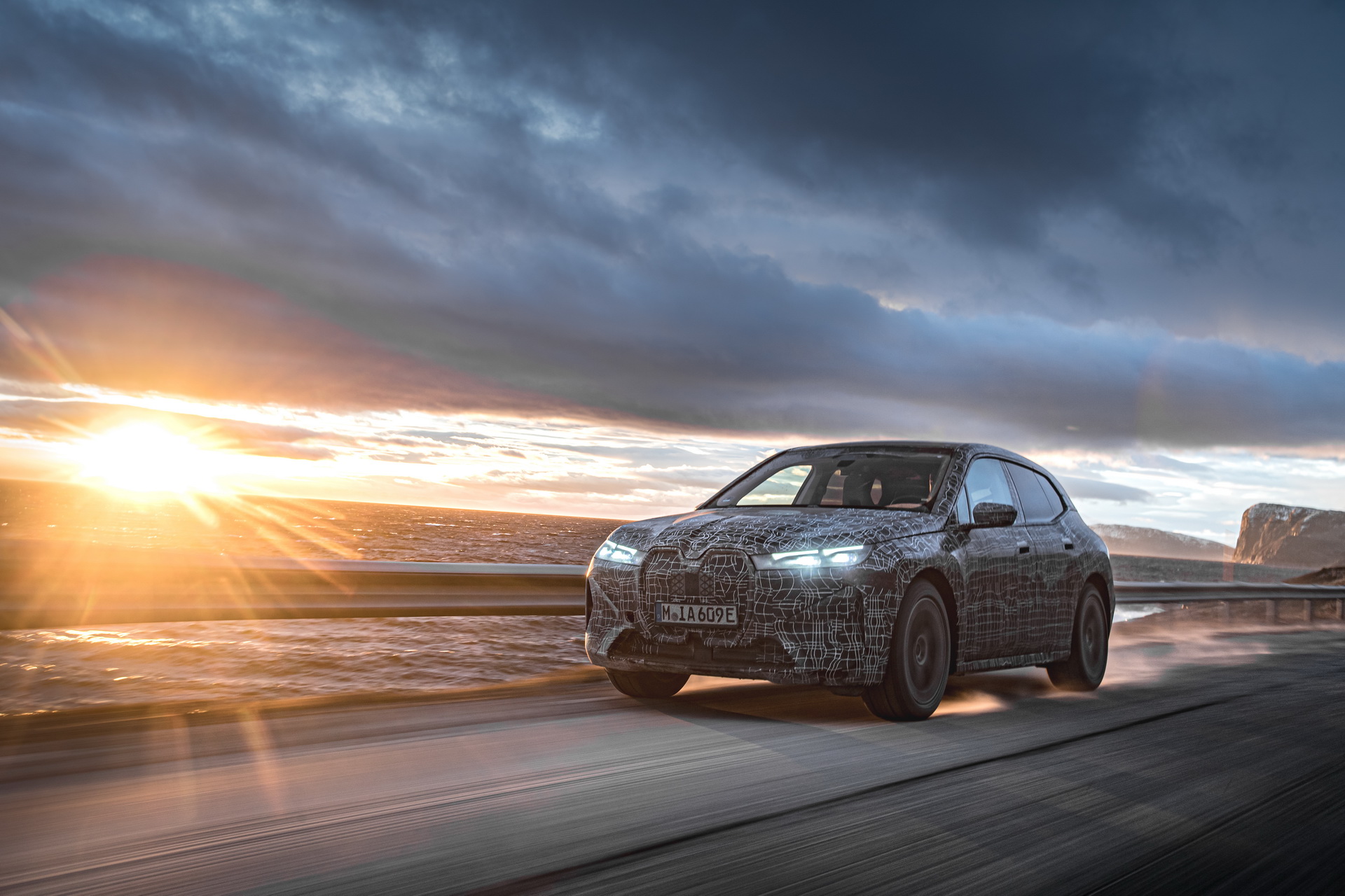 2022 BMW iX Electric SUV Enters Cold Testing Phase In The Frozen North