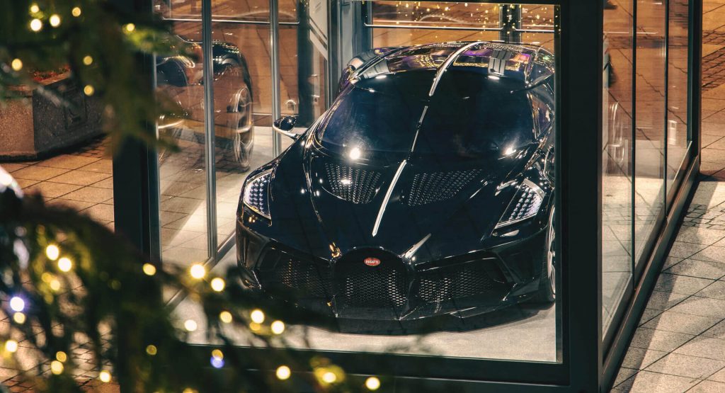  $13M Bugatti La Voiture Noire Is The Most Expensive Christmas Decoration On The Planet