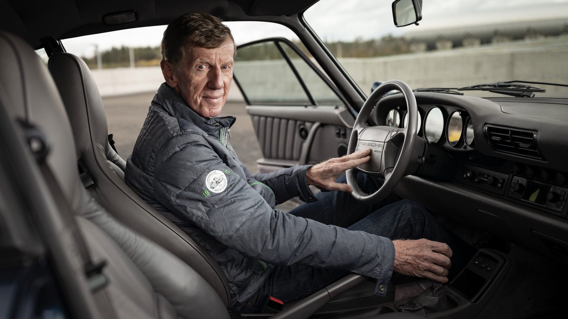 Seven Generations Of 911 Turbo With Rally Legend Walter Rohrl