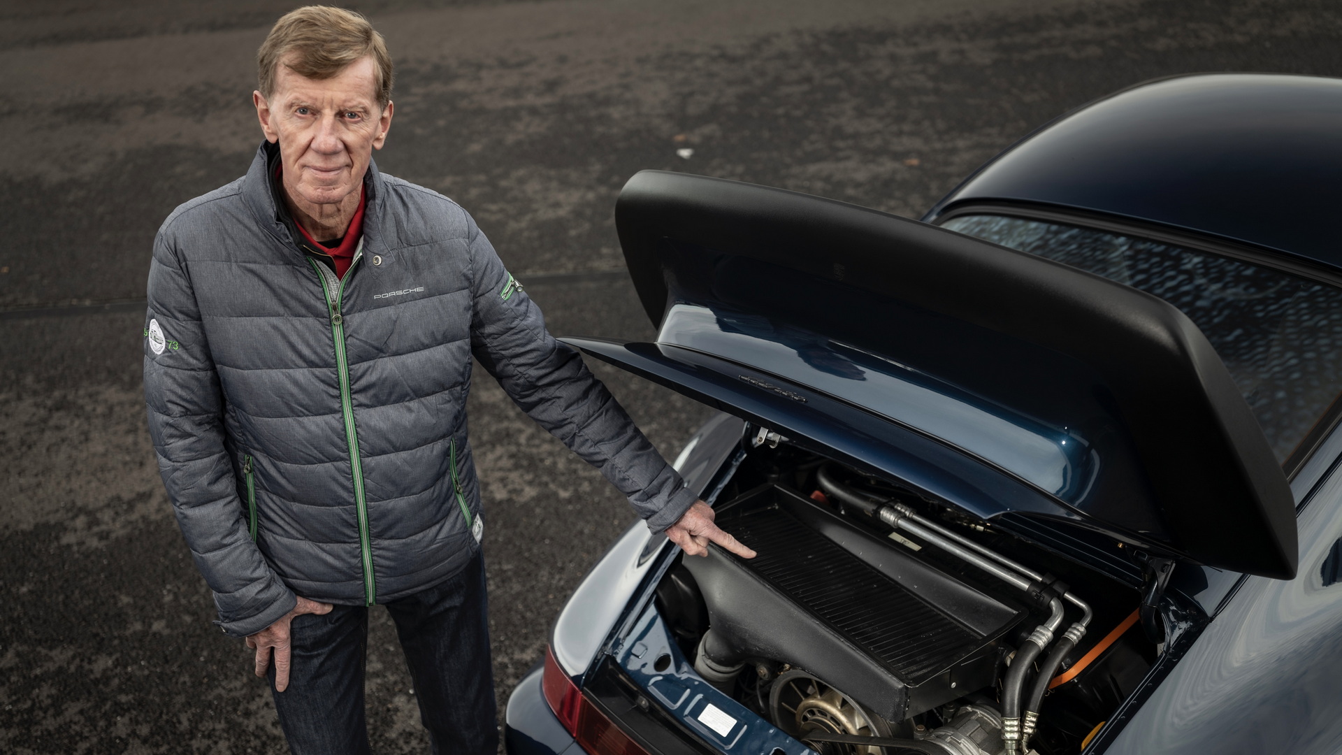 Seven Generations Of 911 Turbo With Rally Legend Walter Rohrl