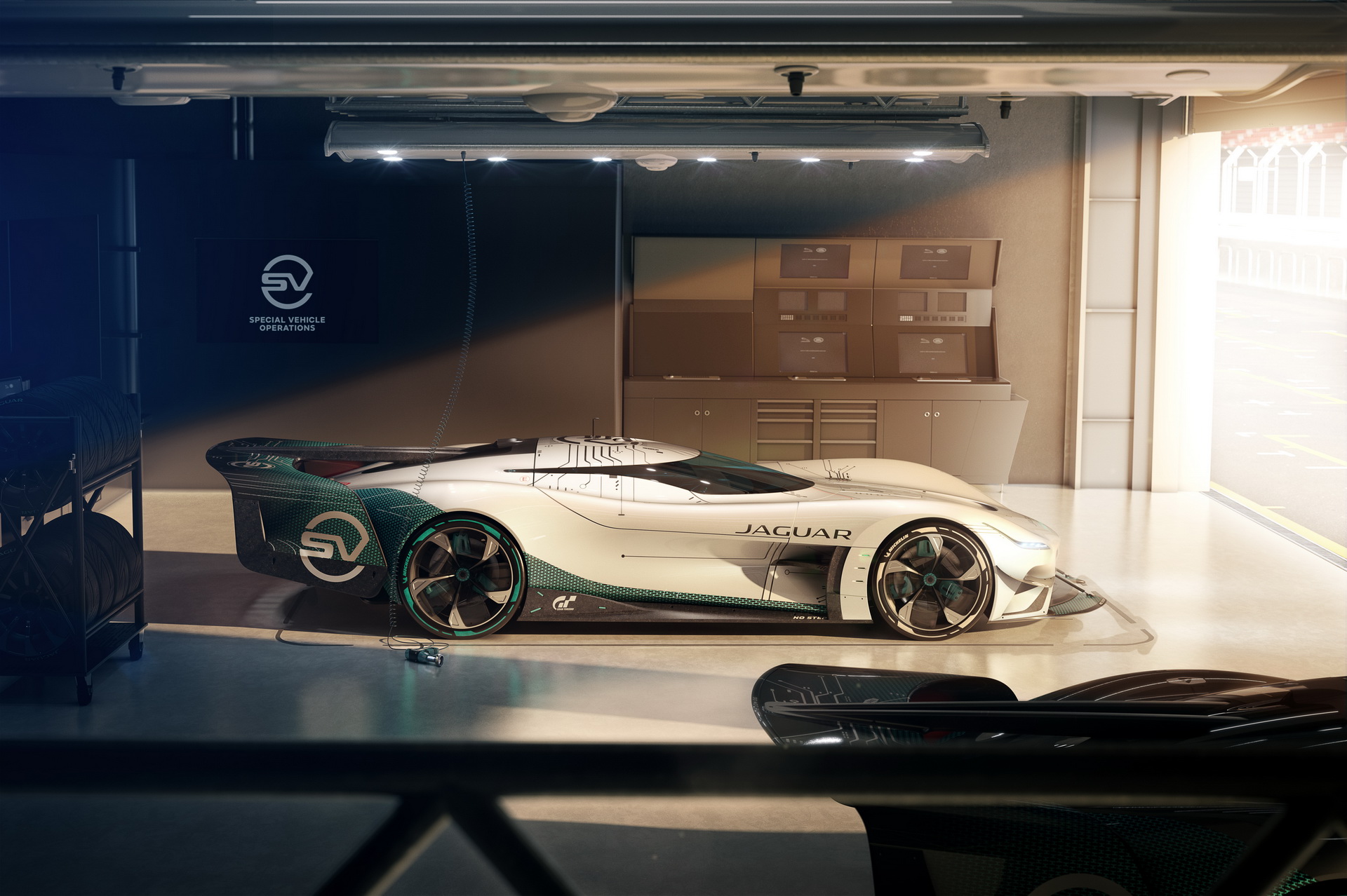 1,877 HP Jaguar Vision Gran Turismo SV Is King Of The Virtual Jungle