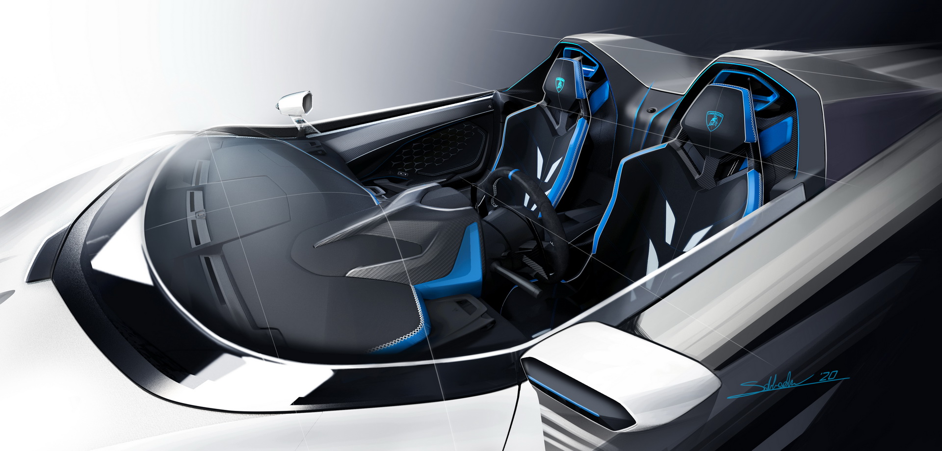 Lamborghini Debuts New SC20, A One-Off V12 Roadster Built For A Lucky Individual