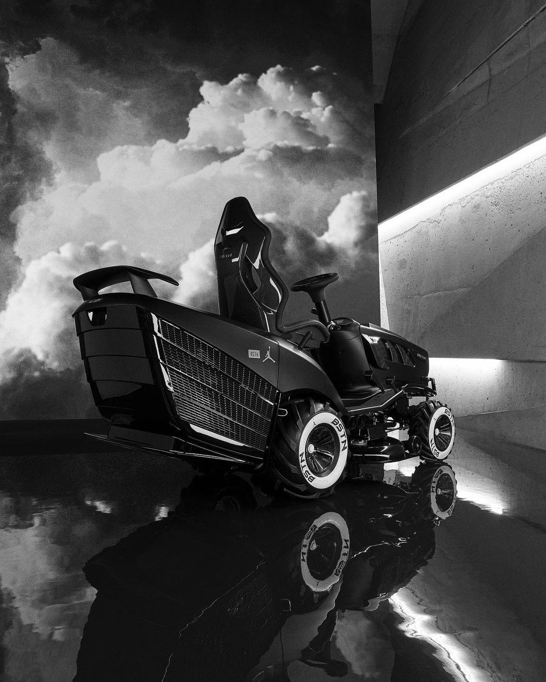 Mansory Is Now Tuning Lawnmowers – Meet The Air Jordan Sneakers-Inspired X BSTN GT XI