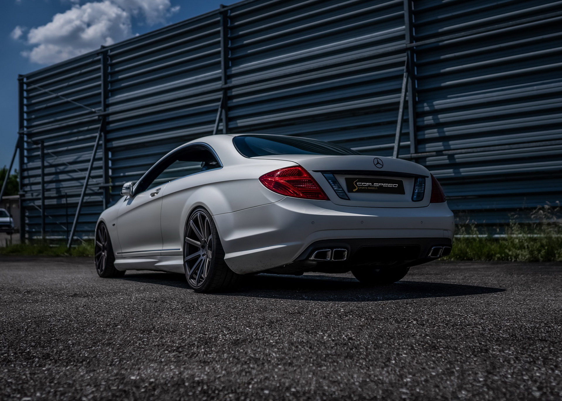 Mercedes-Benz CL 500 Gets A Revamp With Revised Stance, New Wheels