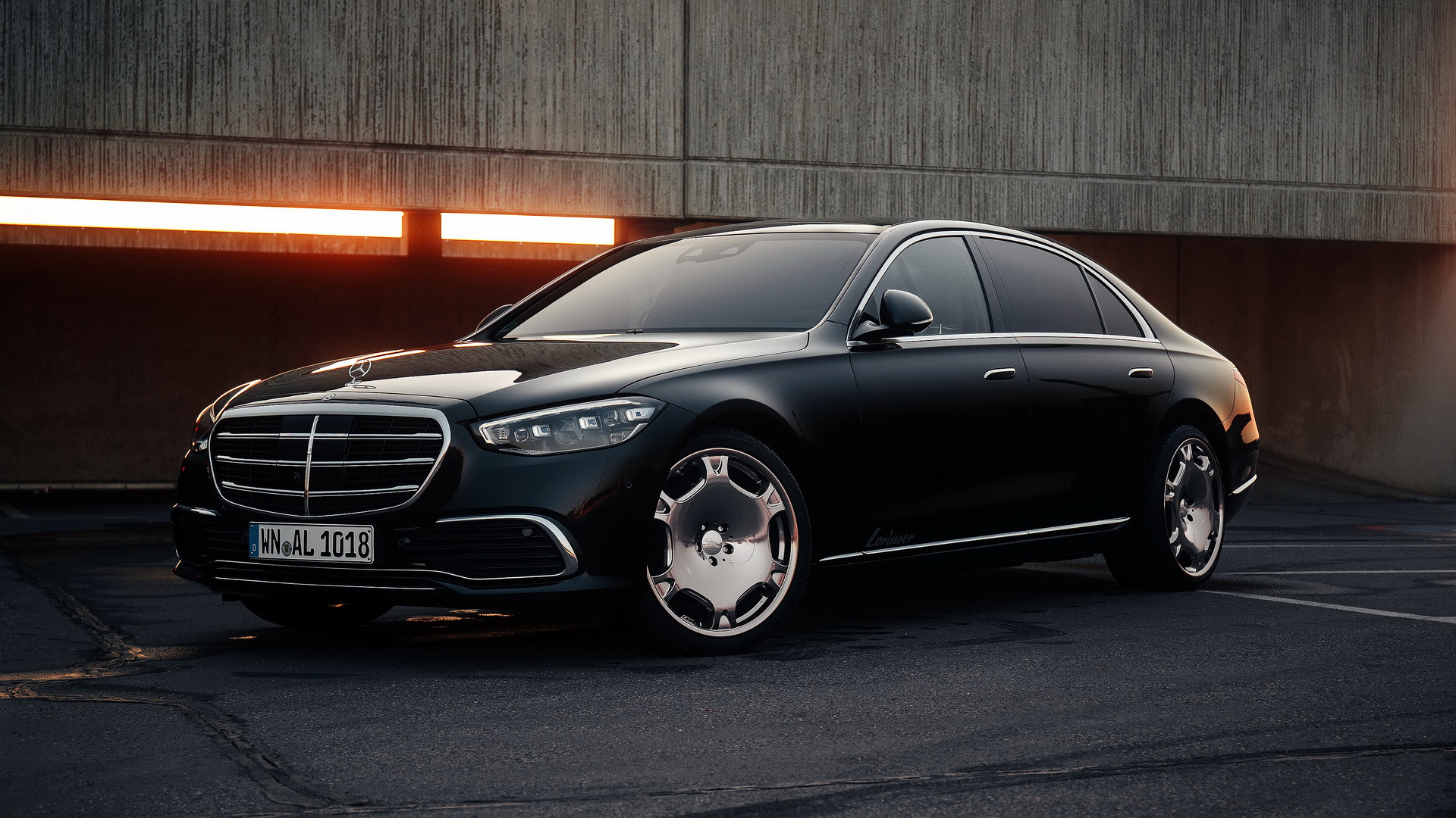 New Mercedes S-Class Tries On 21-Inch Custom Wheels Courtesy Of Lorinser