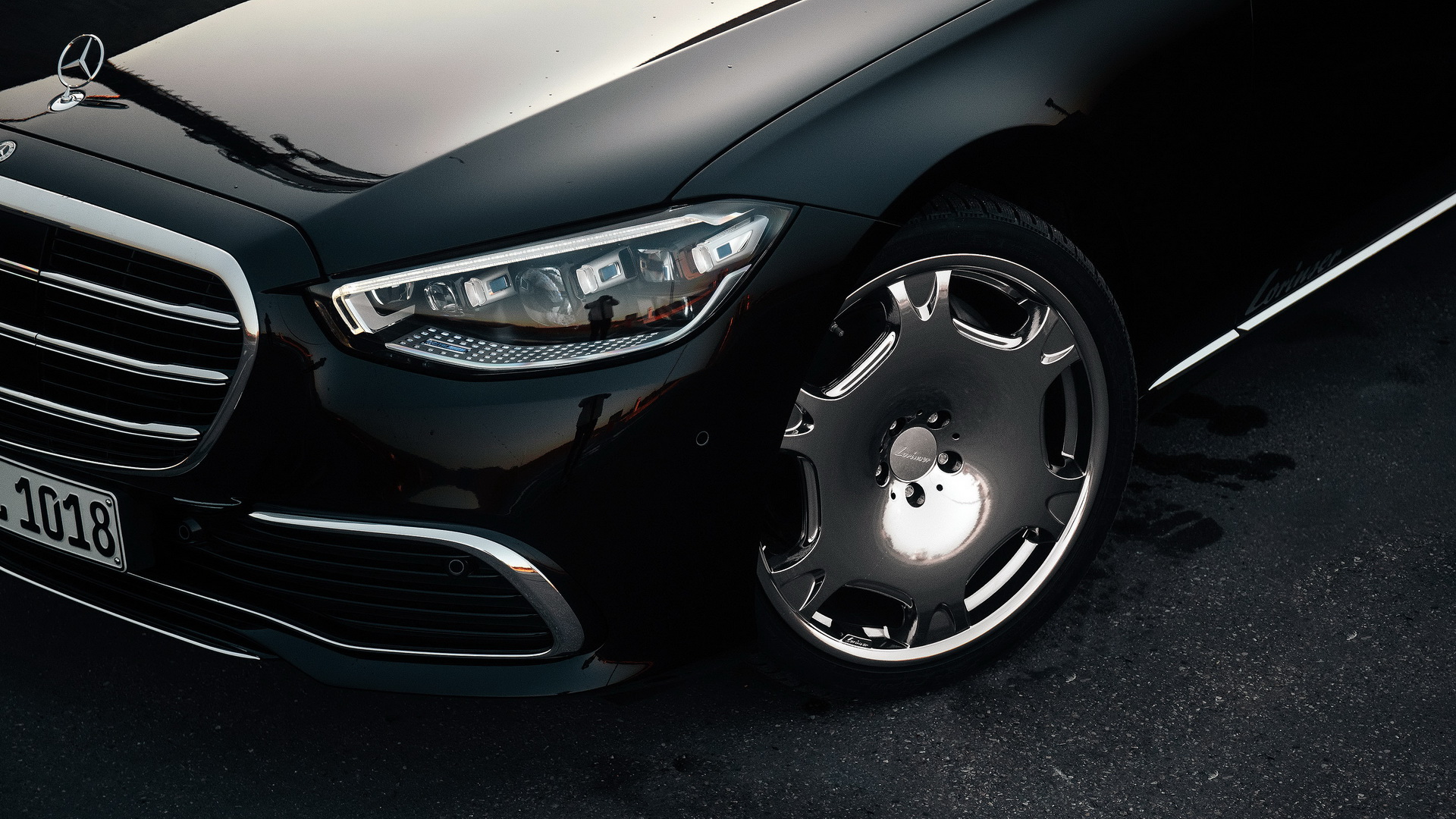 New Mercedes S-Class Tries On 21-Inch Custom Wheels Courtesy Of Lorinser