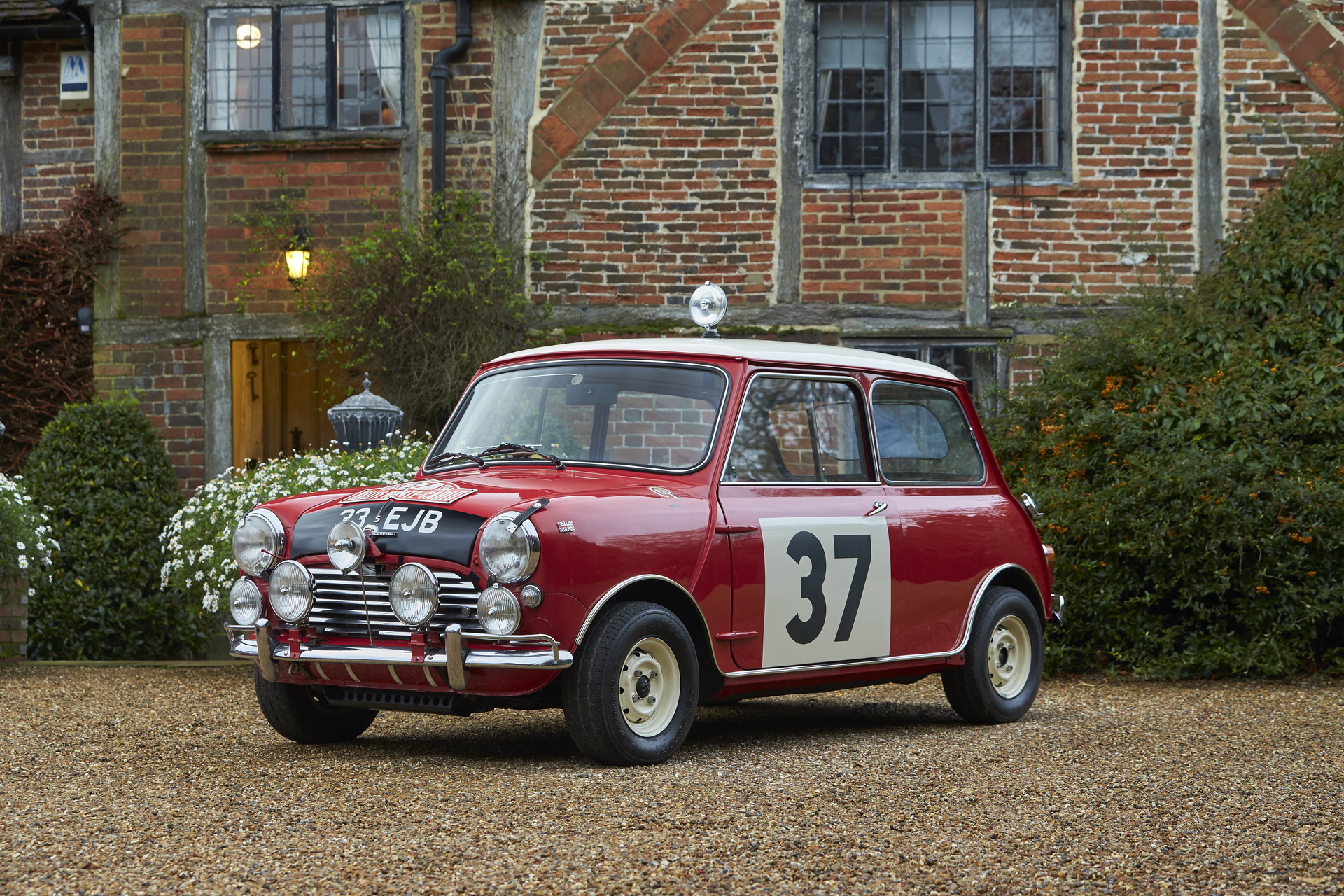 Rally Legend Paddy Hopkirk Takes Delivery Of His Limited Edition MINI