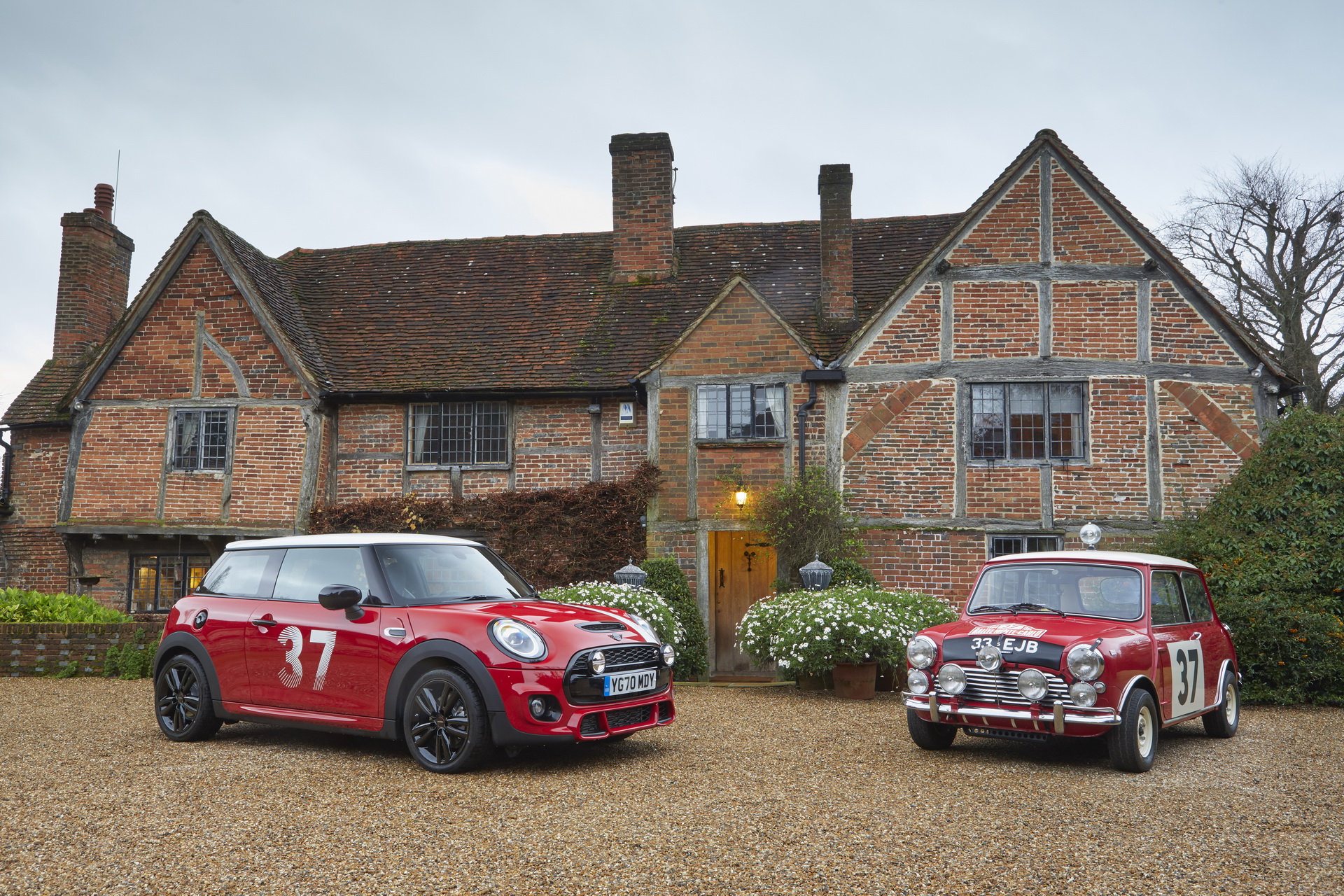 Rally Legend Paddy Hopkirk Takes Delivery Of His Limited Edition MINI