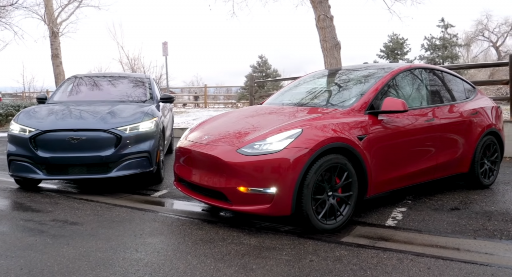  Ford Mustang Mach-E Vs. Tesla Model Y: Which Is The Better Electric Crossover?