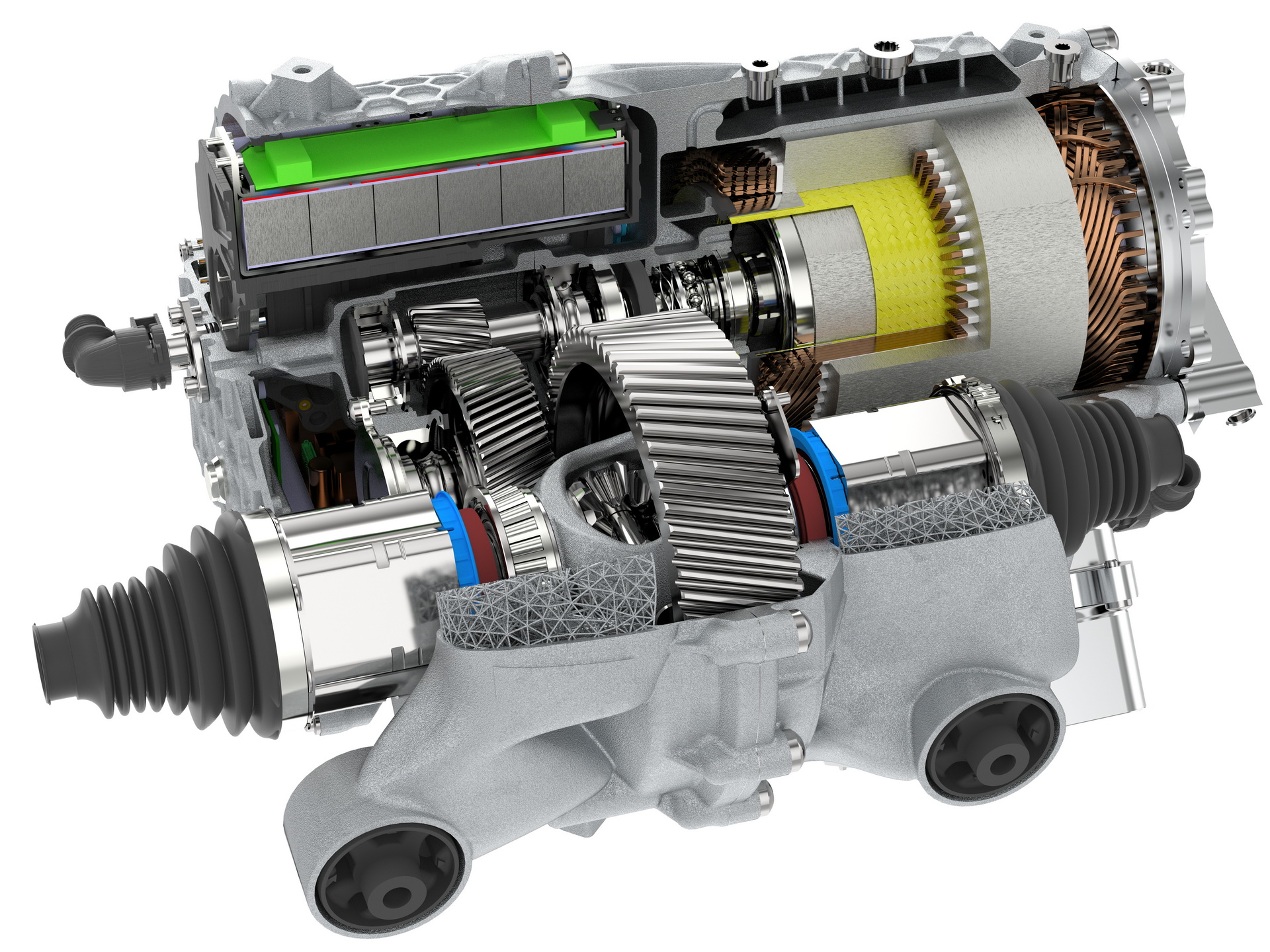 Porsche 3D Prints Its First Complete Electric Drive Unit Housing