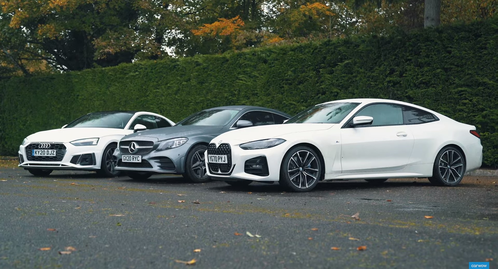 The German Lux Coupes face off: BMW 4 Series Battle Audi A5 and Merc’s C-Class
