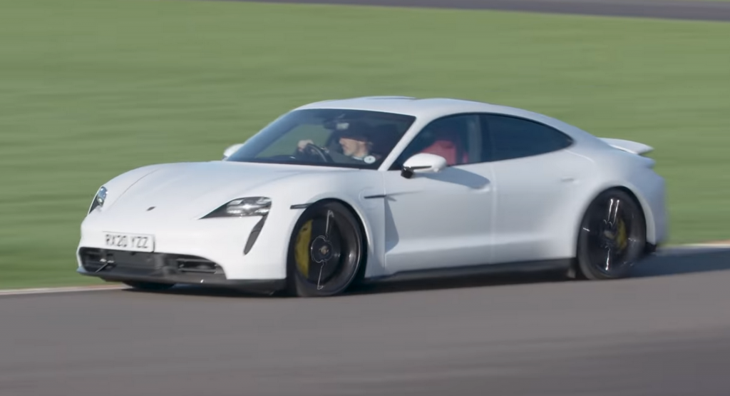 BTCC Champion Takes The Porsche Taycan Turbo S For A Hot Lap