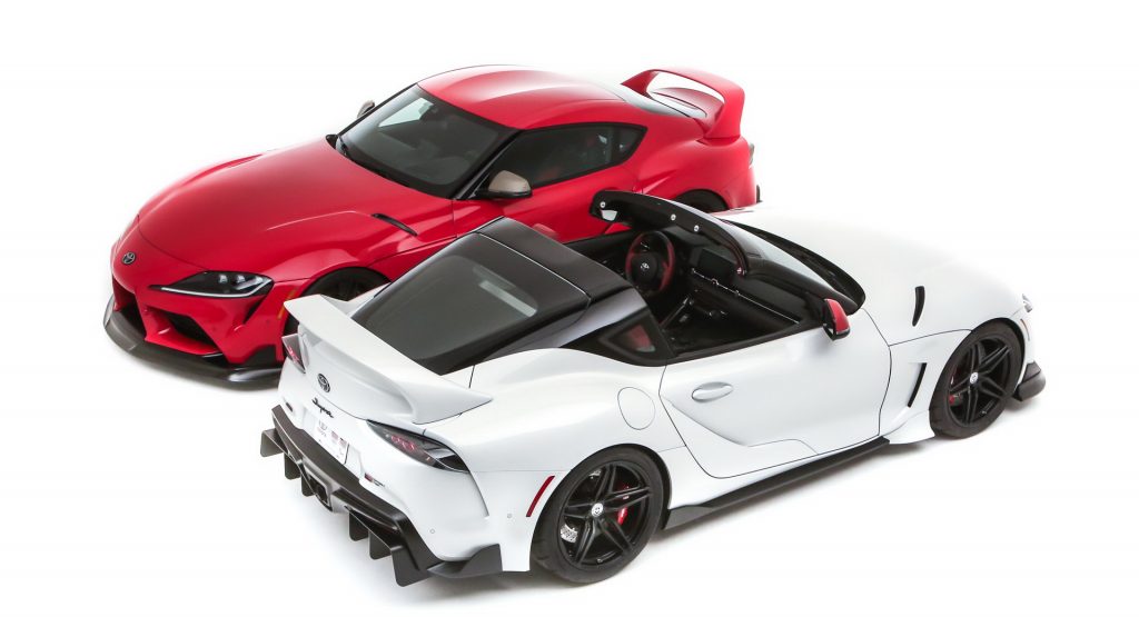  Toyota Unveils Supra Sport Top Targa And TRD-Sport Trailer Concepts