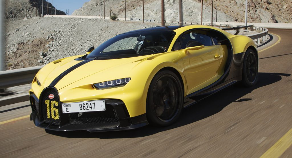 Bugatti Sent The Chiron Pur Sport Into The Mountains Outside Dubai For Testing