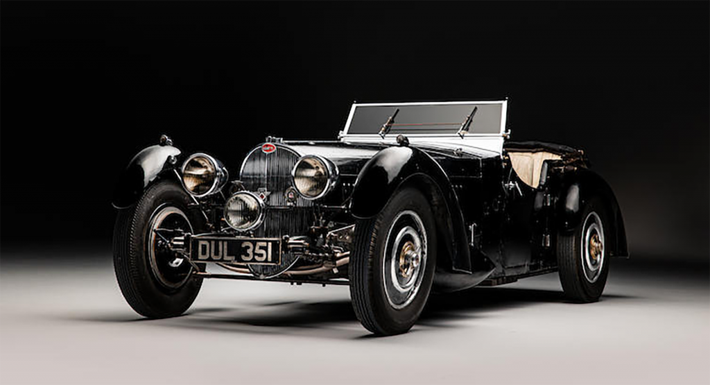  Rare 1937 Bugatti Type 57S Being Auctioned Off Spent 50 Years In Hiding