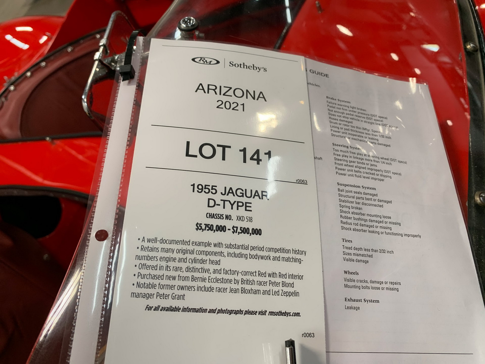 Stunning 1955 Jaguar D-Type Tipped To Sell For Up To $7.5 Million