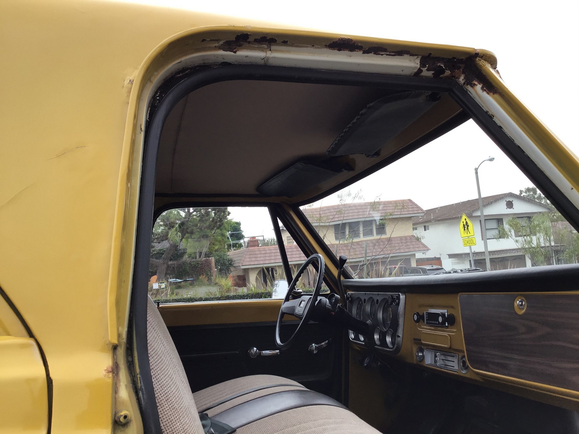 Something About This ’72 Chevy C20 Crew Cab Conversion Seems Off, Doesn’t It