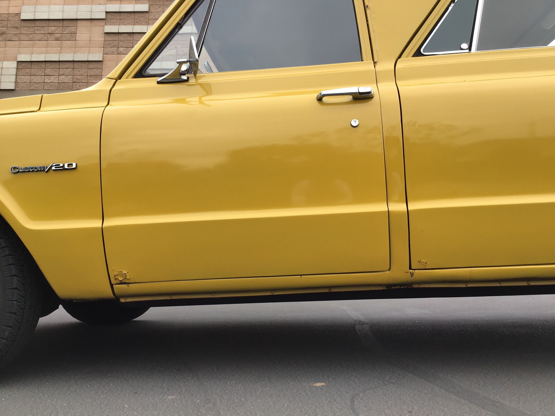 Something About This ’72 Chevy C20 Crew Cab Conversion Seems Off, Doesn’t It