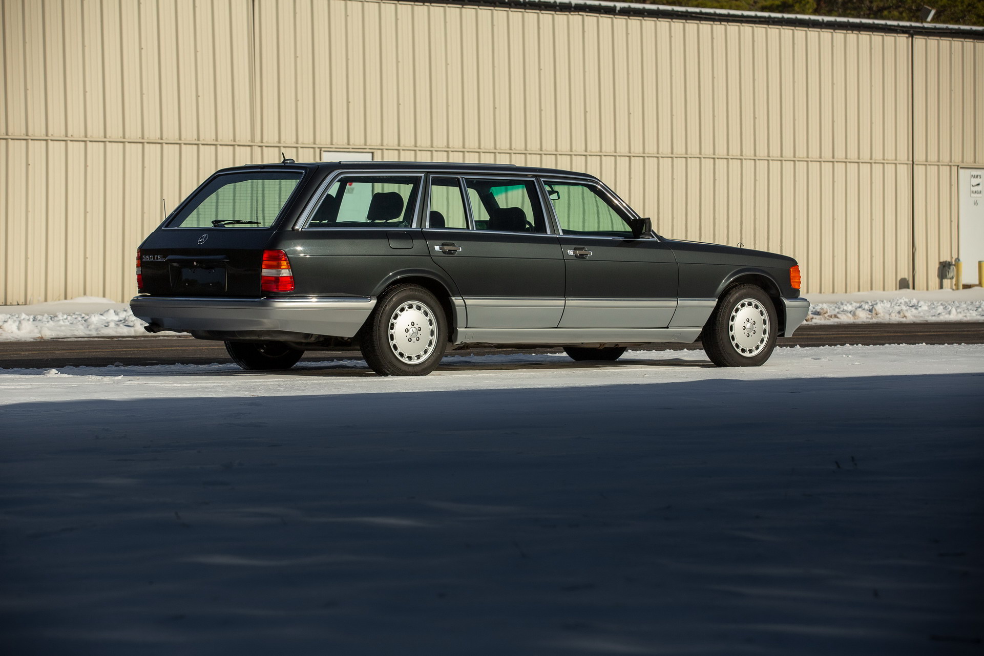 Coachbuilt W126 Mercedes-Benz S-Class Convertible And Wagon Are An Odd Couple